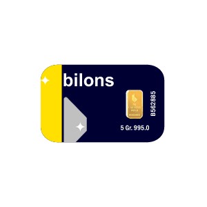 5 Gram 995,0 Altın Külçe