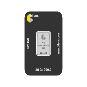 20 Gram 999,0 Gümüş Külçe