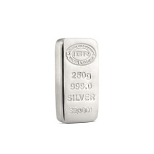 250 Gram 999,9 Gümüş Külçe